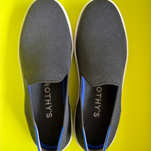 Rothy's Black Slip-On Shoes - Picture 1 of 2